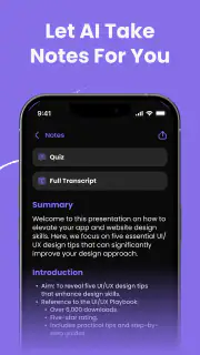 AI Note Taker - Meeting Notes screenshot 1