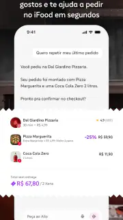 Ailo: IA de delivery do iFood screenshot 2