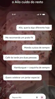 Ailo: IA de delivery do iFood screenshot 5