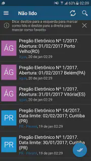 Alerta Licitação screenshot 3