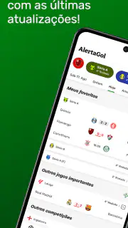 AlertaGol - Placar de Futebol screenshot 1