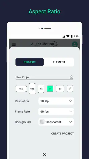 Alight Motion screenshot