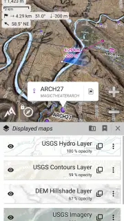 AlpineQuest Off-Road Explorer screenshot 2