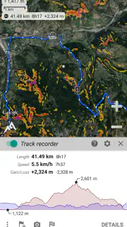 AlpineQuest Off-Road Explorer screenshot 5