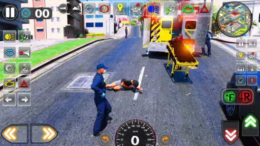 Ambulance Driving Game 3d screenshot 4