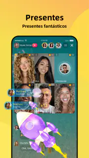 Amigo  - Chat e Festa de vídeo screenshot 6
