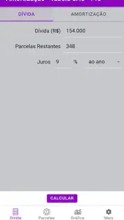 Amortização de Financiamento screenshot 1