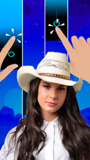 Ana Castela Piano Tiles Música screenshot 1