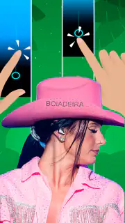 Ana Castela Piano Tiles Música screenshot 2