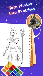 Anime AR: AR Esboço Desenho screenshot 4