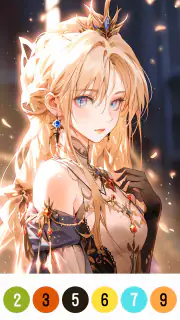 Anime Color - Jogos de Pintar screenshot 3