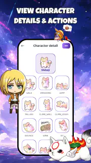 Anime Shimeji Pets On Screen screenshot 5