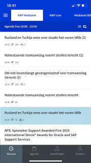 ANP App screenshot 1