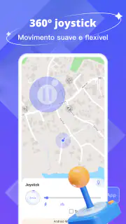 AnyGo-Simule GPS com Joystick screenshot 3