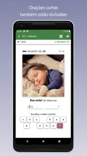 Aprender Vocabulário Espanhol screenshot 6