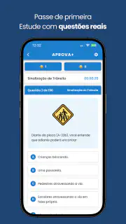 Aprova+ Prova de Habilitação screenshot 2