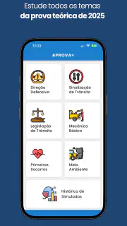 Aprova+ Prova de Habilitação screenshot 4
