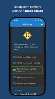 Aprova+ Prova de Habilitação screenshot 6