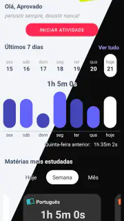 Aprovado - Controle de Estudos screenshot 1