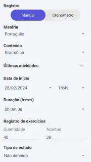Aprovado - Controle de Estudos screenshot 2