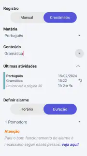Aprovado - Controle de Estudos screenshot 3