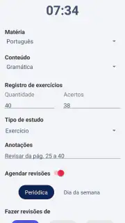 Aprovado - Controle de Estudos screenshot 4