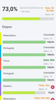 Aprovado - Controle de Estudos screenshot 6