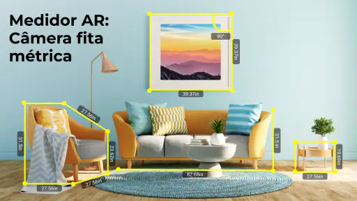 AR Meter: Ferramenta de fita screenshot 1