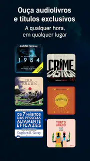 Audible: Ouça Audiolivros screenshot 1