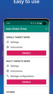 Auto Clicker - Automatic tap screenshot 1
