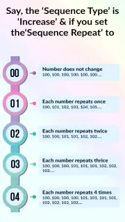 Auto Numbering Sequence Stamp screenshot 2