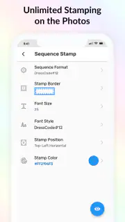 Auto Numbering Sequence Stamp screenshot 4