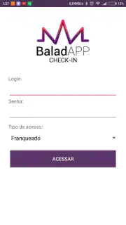 BaladAPP Check-In screenshot 1