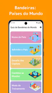 Bandeiras: Países do Mundo screenshot 1