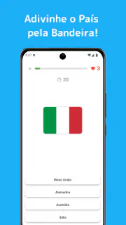 Bandeiras: Países do Mundo screenshot 2