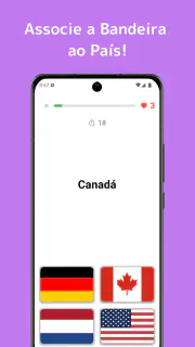 Bandeiras: Países do Mundo screenshot 3