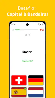 Bandeiras: Países do Mundo screenshot 4