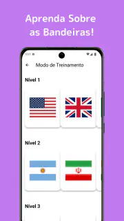 Bandeiras: Países do Mundo screenshot 8