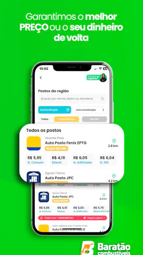 Baratão Combustíveis screenshot