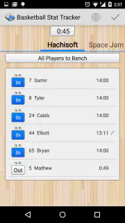 Basketball Stat Tracker screenshot 3