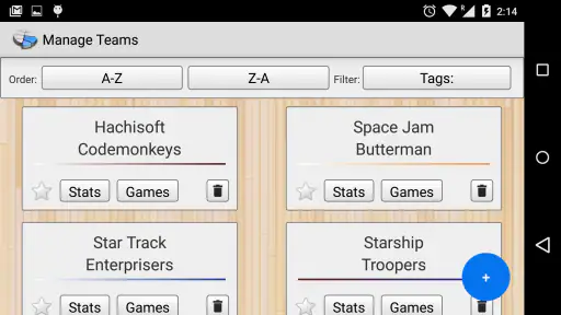 Basketball Stat Tracker screenshot 4
