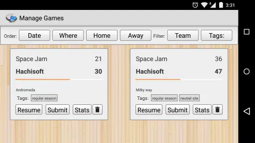 Basketball Stat Tracker screenshot 5