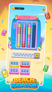 Beach Soda Sort screenshot 1