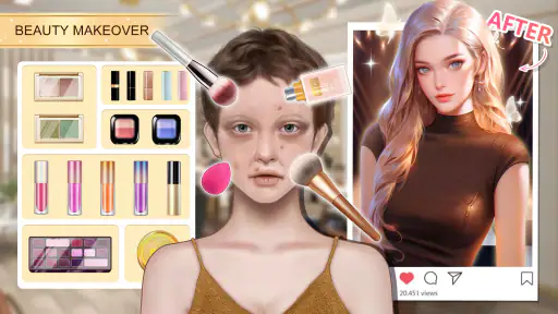 Beauty Makeover:Jogo de Vestir screenshot 3
