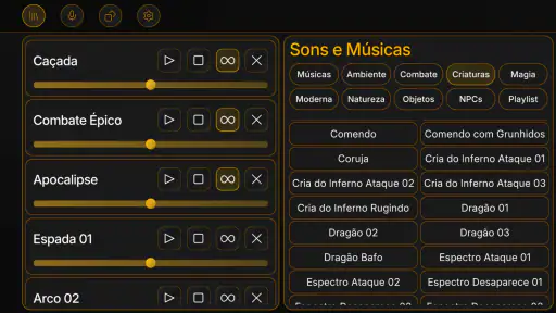 BeEpic: Sons para RPG screenshot 2