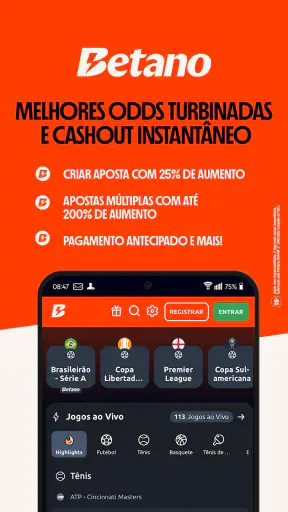 Betano - ApostasOnline&Cassino screenshot