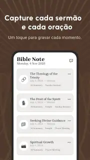 Bible Note Taker & Recorder screenshot 1