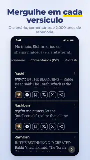 Bíblia de Estudo Hebraica screenshot 3