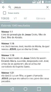 Biblia João Ferreira Almeida screenshot 5