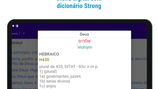 Bíblia Strong (Português) screenshot 8